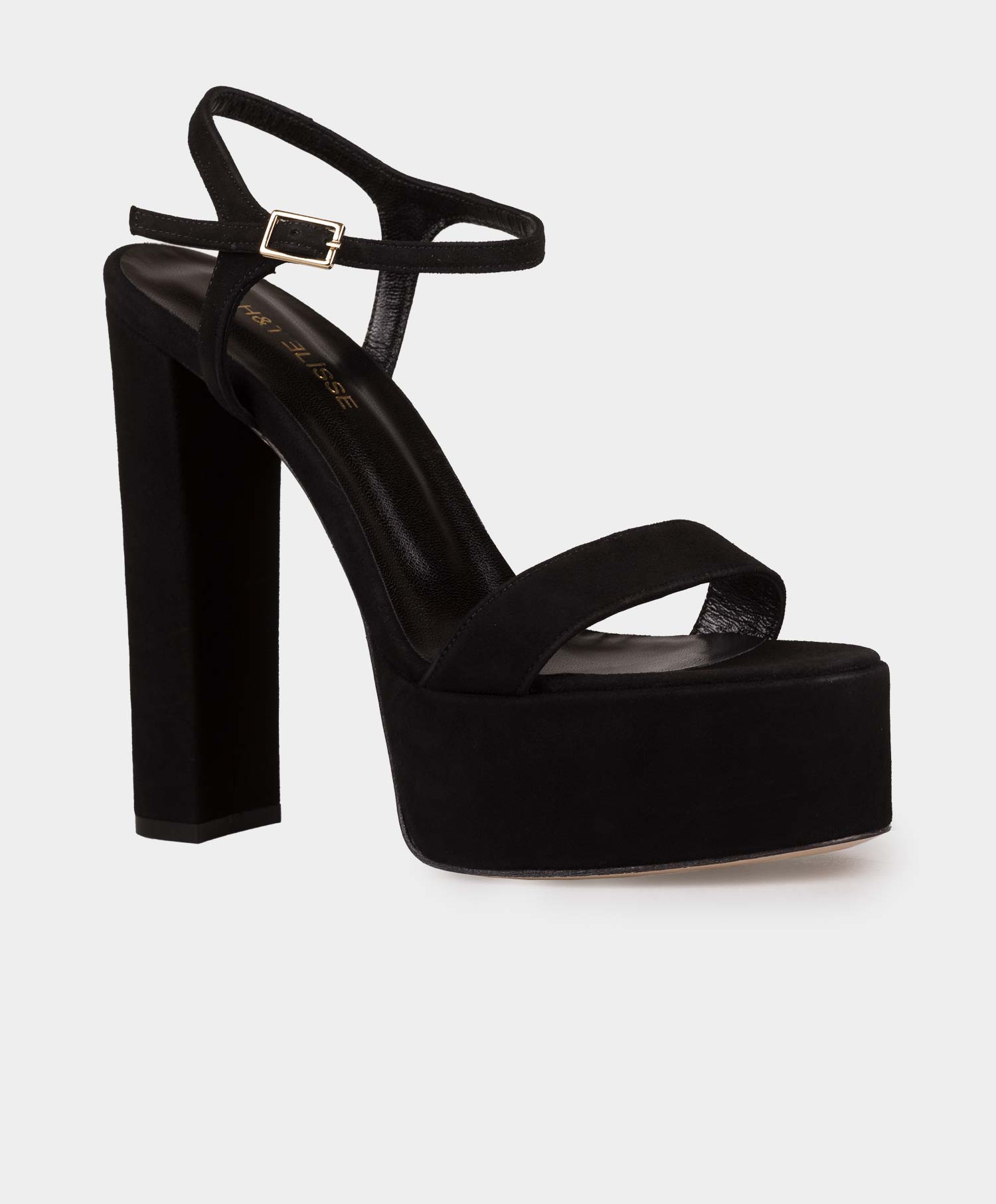 17915_PL25-H7633-BLACK-SUEDE-0 H7633 - Slika 1